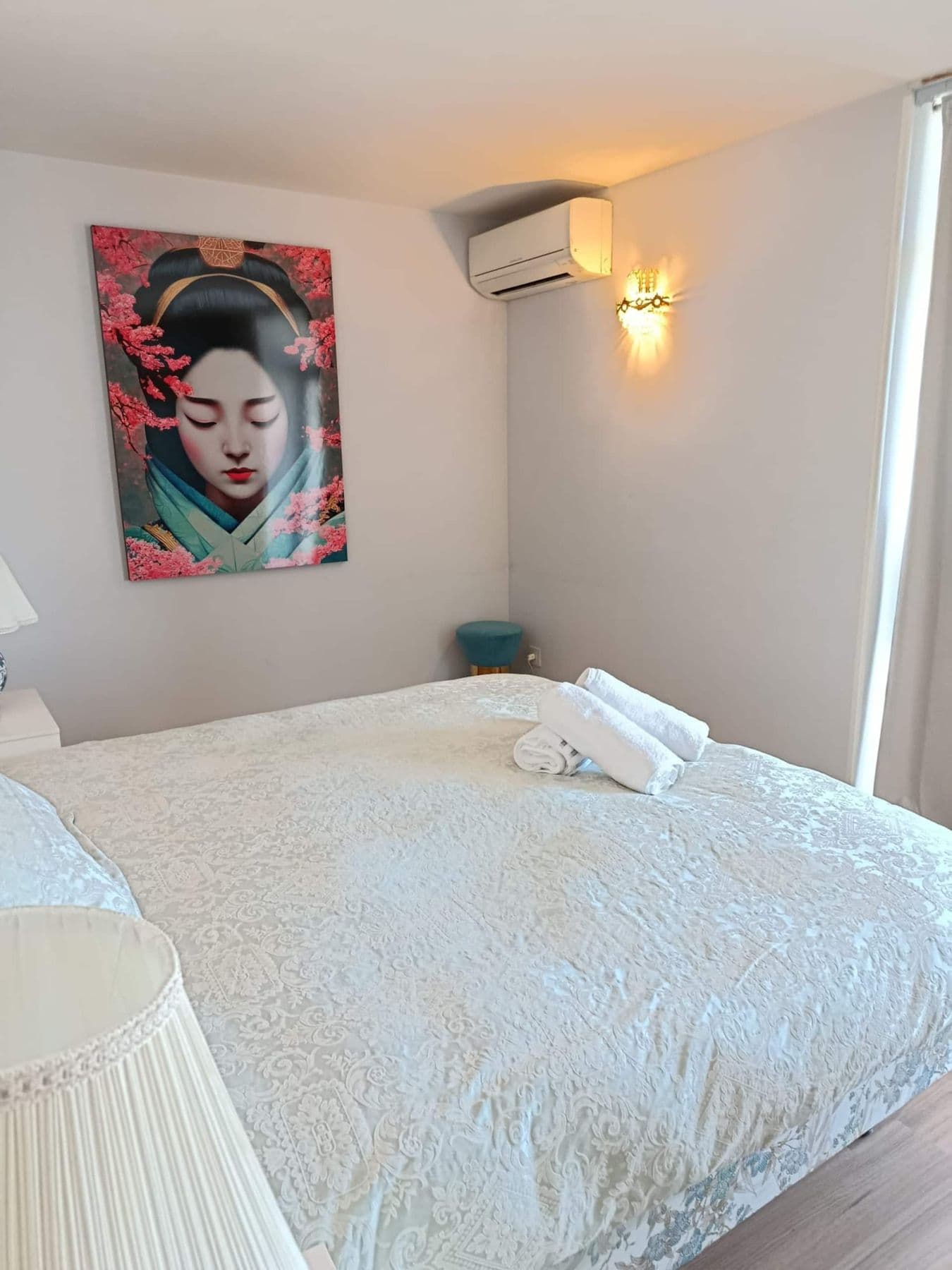 Bedroom 2 with a double bed