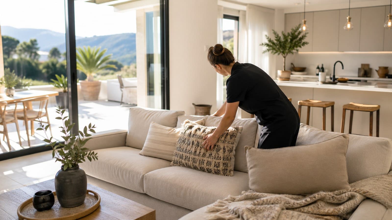 Maison entretenue pour résidents à Busot et Alicante